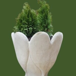 Beholder Hearts Cement Planter-No Base